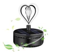 Car Aromatherapy Diffuser Heart Designed Solar Energy Car Fragrance