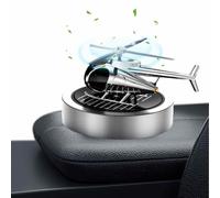 Car Aromatherapy Diffuser, Plane Air Freshener for Car | Solar Rotary Air Cleaner for Dashboard, Creative Auto Fragrance, Stylish Automotive Decoration