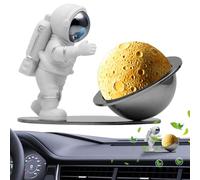 Car Aromatherapy Diffuser, Refreshing Air Freshener with Decorative Sculpture, Fragrance Figure for the Car, for Commuting, Travel, Road Trips, Family Trips and All Vehicles such as Truck, Minivan, RV