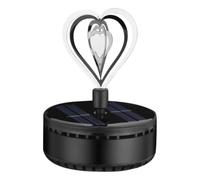 Car Aromatherapy Ornaments Solar Energy Heart Shaped Car Deodorizer