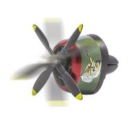 Car Aromatherapy - Retro Propeller Design Fragrance Perfume | Air Freshener Vent Clip Diffuser for Automotive Vehicle, Driving, Home, Interior, Car Dashboard, Office, Travel, Fresh Scent, Relaxation