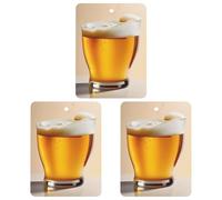 Car Aromatherapy Tablets Beer Foam Printed Car Interior Decoration Accessories