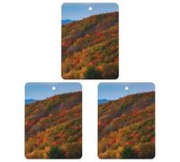 Car Aromatherapy Tablets Blue Ridge Parkway Mountains Printed Car Interior Decoration Accessories