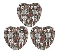 Car Aromatherapy Tablets Car Air Fresheners Skeletons Where Souls Meet Printed Aromatherapy Tablets