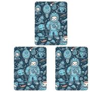 Car Aromatherapy Tablets Car Air Fresheners Smiling Astronaut Printed Hanging Fragrance Tablets for Car Interior Decor