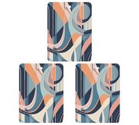 Car Aromatherapy Tablets Geometric Modernism Printed Car Interior Decoration Accessories