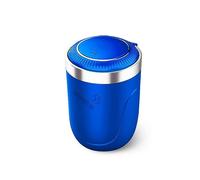 Car Ashtray for Audi A5 (8T 8F F5 2007-2025 2026), Portable Smokeless Ash Tray with LED Light, Detachable Metal Liner with Lid, Odor Proof Vehicle Cigarette Holder,Blue