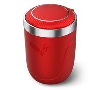 Car Ashtray for Kia Soul (PS) 2014-2019, Smokeless Auto Ash Cylinder with Push Button, Lid Portable Odourless Ash Cup, Vehicle Rubbish Bin Interior Accessories,B