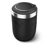 Car Ashtray for Kia Soul (PS) 2014-2019, Smokeless Auto Ash Cylinder with Push Button, Lid Portable Odourless Ash Cup, Vehicle Rubbish Bin Interior Accessories,A