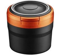 Car Ashtray for Nissan X-Trial 2017-2021 7 seats, Smart Mini Car Trash Can, Portable Ashtray with Lid Gifts for Men Grey, Easy Clean Up