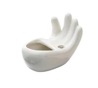 Car Ashtray Nordic Glazed Ceramic Finger Ashtray, Minimalist Decor Ornament For Home