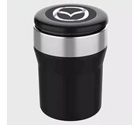 Car Ashtray with Flip Lid for Mazda 3 Mazda 6 ATENZA Axela CX-4 CX-5 CR-7, Portable Travel Auto Car Ashtray Large Capacity Auto Ash Tray Detachable Easy Clean Car Ashtray