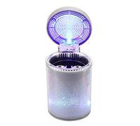 Car Ashtray with LED Light Air Outlet Cigarette Cigarette Ashtray Container Smoke Ash Cylinder Smoke Cup Holder