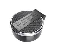 Car Ashtray with Lid Small Bin Modern Auto Ashtray Cupholder DesignS Smell Proof ABS Can for Better Vehicle Environment Smokeless Car