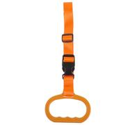 Car Assist Handle Portable Nylon Plastic Support Handle for Elderly | Assistance Handle, Adjustable Strap, Orange Finish, Truck and Bed Rail Use, Mobility Aid for Pregnant Women