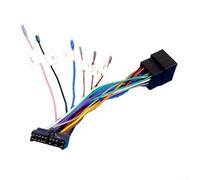 Car Audio 20-Pin Adapter for ISO Harness Connection Direct Fit Solution for ISO 10487 Compatible Vehicle Radios