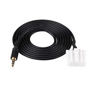 Car Audio Aux Cable Adapter, 3.5mm Jack CD Interface for Mazda 2 3 5 6 M3 M6 MX5 RX8 2006-2013