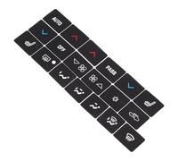 Car Audio Button Repair Decal for Buick Lacrosse 2005-2009,Climate Control A/C,Steering Steel,Radio,Window,Door Lock,Stickers Accessories