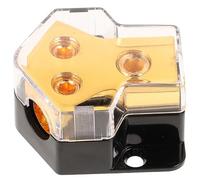 Car Audio Distribution Block Zinc Alloy 1 X 0ga Input 2 X 4ga Output | Amps and Speakers, Car and Auto Use, Power Split Setup, Plastic Parts, Wiring Control