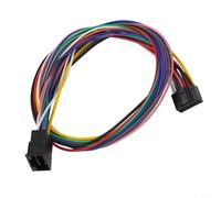 Car Audio Extension Cable 16Pin For ISO Wire Harness, 60cm for Android Player Connections