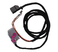 Car Audio for AMI Multimedia Music Interface Cable for A4 RNS-E for NAVI Radio Host, Lossless Transfer ABS Wiring Adapter