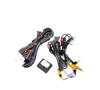 Car Audio Frame 16pin Wiring Harness Adapter Canbus Box Decoder Compatible For Nissan Murano 2011-2014 Android Radio Power Cable(Keep the air conditi)