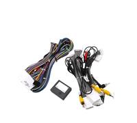 Car Audio Frame 16pin Wiring Harness Adapter Canbus Box Decoder Compatible with Nissan Murano 2011-2014 Android Radio Power Cable(Keep the air conditi)