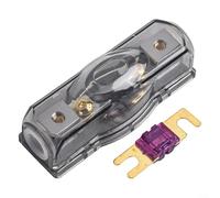 Car Audio Fuse Block 8GA 10GA Wire Nickel Plated(100A)