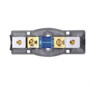 Car Audio Fuse Block 8GA 10GA Wire Nickel Plated(60A)