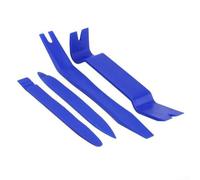 Car Audio Installation Tool Kit, 4-Piece Plastic Pry Bar Set for Dashboard and Interior Trim Removal with Ergonomic Design for Easy Handling by Mechanics and DIY Enthusiasts(blue)