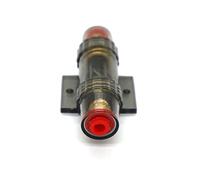 Car Audio Refit Fuse Holder 30A/40A/50A/60A/80A/100A DC 12V Car Stereo Audio Circuit Breaker Inline Fuse Protected circuits (Color : 60a)