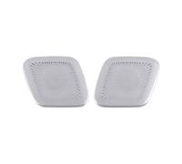 Car Audio Speakers Decorative Cover for Civic 11th 2021 2022 2023,Car Speaker Subwoofer Guard Protector Speaker Grill Cover Decorative Frame,Silver