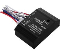 Car Audio to Low Converter Enclosure Adapter for Enhanced Bass Response Vehicles Home Theaters More Amplifies Sound for Dynamic Music Experience, Sturdy Component Design, Universal Compatibility, E...