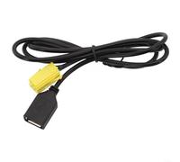 Car Audio USB Adapter Cable, 6Pin AUX Extension for Fiat, Supports 159 and Mini, Direct Installation
