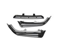 Car Auto Accessory Body Kit Guards 3PCS Deflector Splitter Lip Spoiler Front For Accord 10.5th Gen 2021-2022(Carbon Look)
