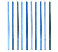 Car Auto Air Conditioner Vent Outlet Trim Strip 10 Pieces Pack PVC Reusable | Air Vent Outlet Trim for Most Outlets Car Interior Accessories blue