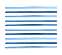 Car Auto Air Conditioner Vent Outlet Trim Strip 10PCS PVC Reusable | Car Air Conditioning Vent Decorative Strips for Most Outlets Car Interior Accessories blue