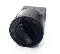 Car Auto Light Switch Compatible With VW For Passat 1996 1997 1998 1999 2000 Headlight Switch Green Light Car Headlight Switch Headlamp Switch 3B0941531C(Switch)