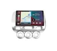 Car Auto Play Auto Stereo Car for Honda Jazz 1/Fit 1 2001-2009 Touch Screen with Carplay Wifi Bluetooth, Fm, Steering Wheel Control, 8 Core 4G+64G