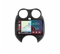 Car Auto Play Auto Stereo Car for Nissan March MICRA K13 2010-2013 Touchscreen Portable Apple Carplay Screen Gps Navigation/Voice Control/Mirror, 8 Core 4G+64G