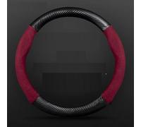 Car Auto Steering Cove Interior For Toyota For Corolla RAV4 For Camry For Avalon For Golf For Prius For Yaris Vios 86 wheel hubs(O-A Red12)