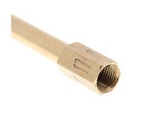 Car Auto Truck Brass Wheel Tire Valve Cap 50mm Tyre Stem Extension Pole Extender