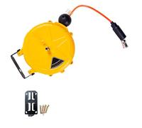 Car Automatic Retractable Hose Reel Heavy Duty 180 Degree Bracket Telescopic Air Drum for Garden Automatic