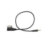 Car AUX Adapter Cable Compatible with For AMI MMI AUX 3 5mm Interface for Golf 2009 2012 Designed for Center Console