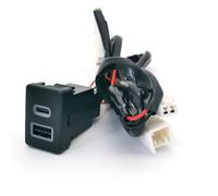 Car AUX USB Interface Socket Console USB Socket, For LC76 2019-2024 Socket Dual, For QC3.0, For Type C PD Power Adapter