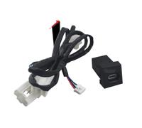 Car AUX USB Interface Socket USB Port Centre, For VW, For Magotan B6, For CC 2011 2012, For Type C PD Adapter Socket Cable Outlet Button