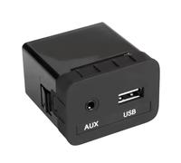 Car AUX USB Socket Connector, For Kia, For Optima 2011 2012 2013 Center Console AUX USB Adapter Port Electronics 96120-2T100