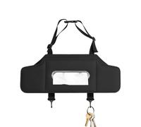 Car Back Organizer - Car Seat Folding Organizer | Cup Holder And Tissue Box Auto Accessories For SUV Van Sedan Travel