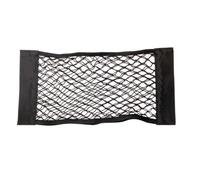 Car Back Rear Mesh Trunk Seat Elastic String Net Magic Sticker Universal Storage Bag Pocket Cage(50 x 25cm)