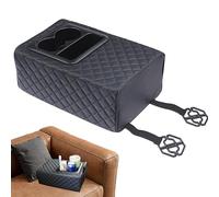 Car Back Seat Centre Console with Storage Compartment, for Armrest in Automobiles with Cup Holder - 2-Row Rear Seat Centre Console for Various Vehicles - Suitable for SUV Saloon as well as